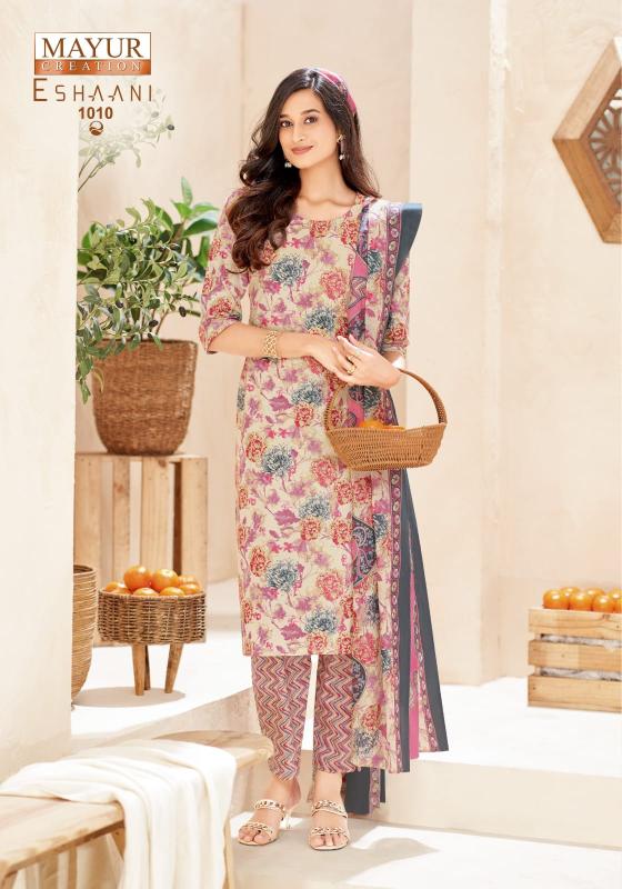 Mayur eshaani vol-1 wholesaler in dress materials pune maharashtra